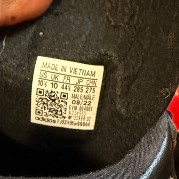 Adidas SAMBAS Black and White INDOOR SOCCER SHOES - Picture 4 of 17